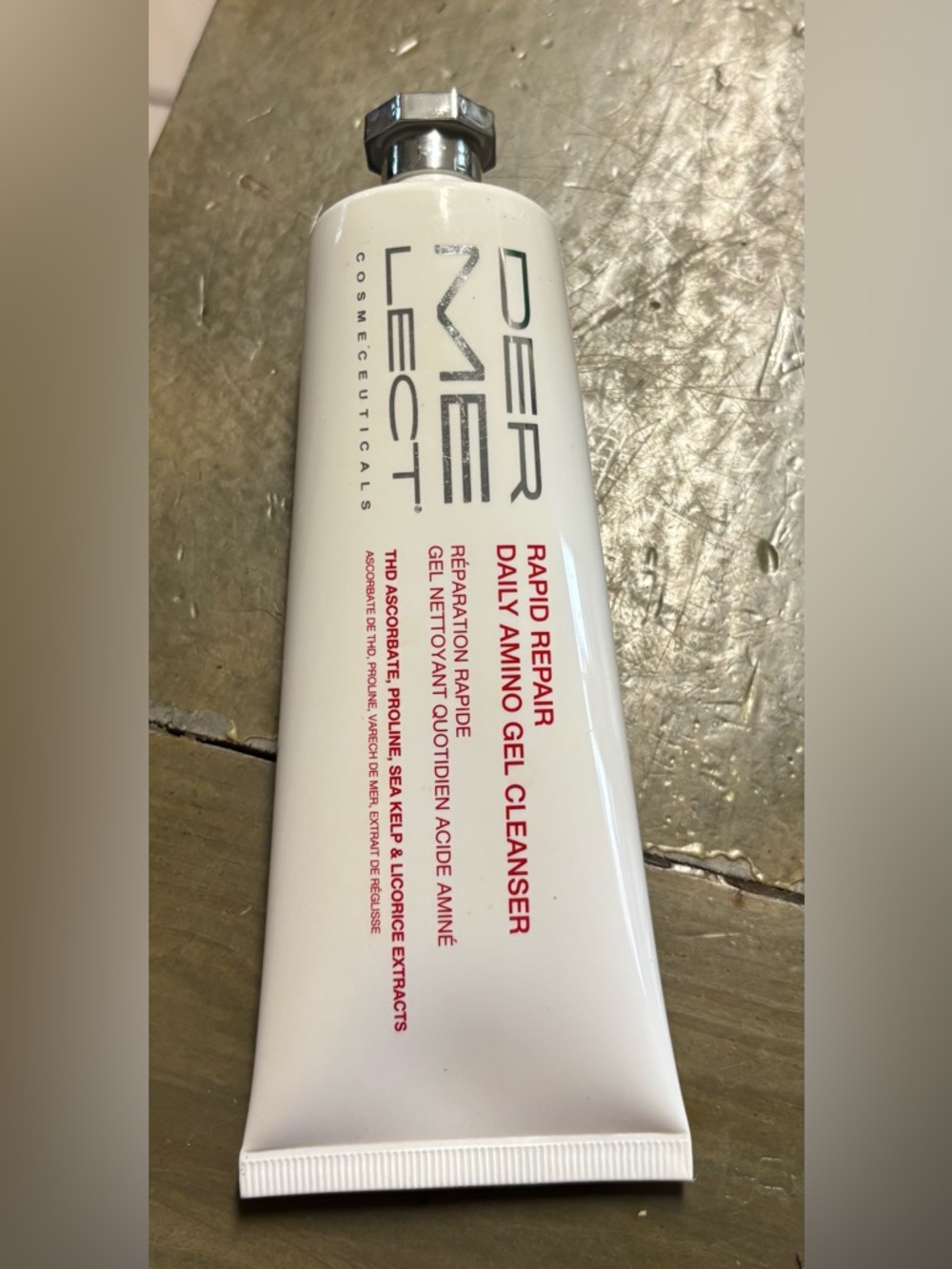 New Dermelect Rapid Repair Daily Amino Gel Cleanser 4.0 oz.  Retail 38.00